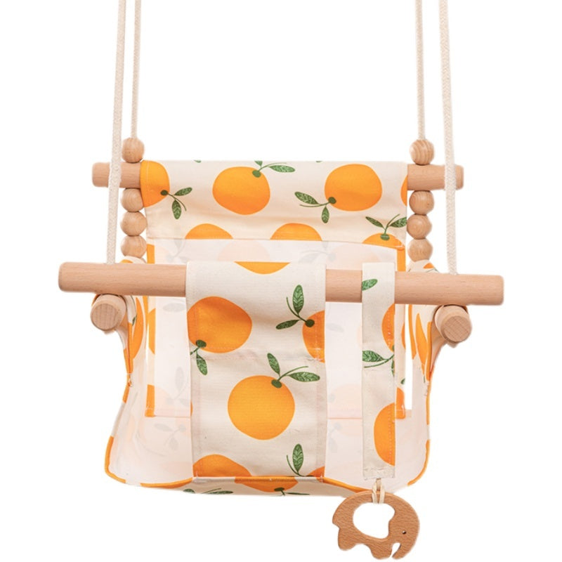 Cotton Canvas Baby Swing Chair – Indoor and Outdoor Hanging Seat for Babies