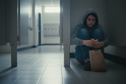 The Day I Ate Lunch in a Bathroom Stall… And Learned Why Some People Are Born to Save Others