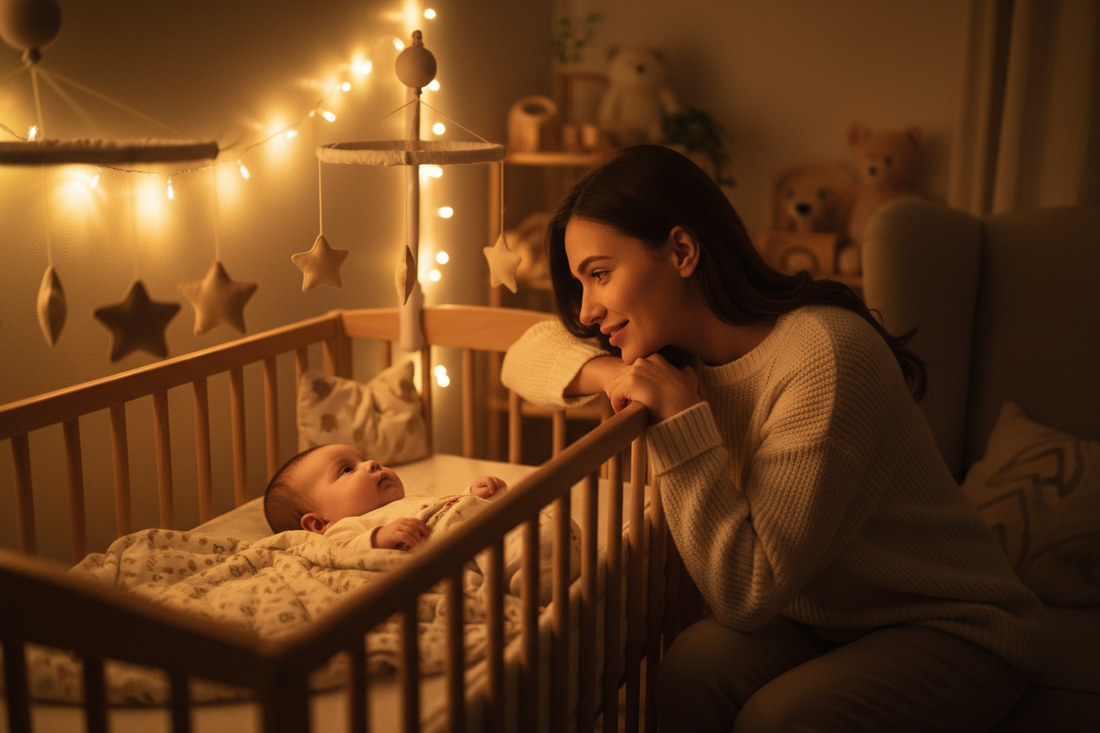 The Quiet Moment in the Nursery That Made Me Realize My Baby Was Watching My Strength, Not My Stress