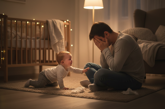The Quiet Nights When Parents Break — And Babies Feel Everything