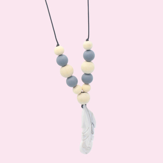 Baby Soothing Teether Protects Safety Baby Teether Necklace