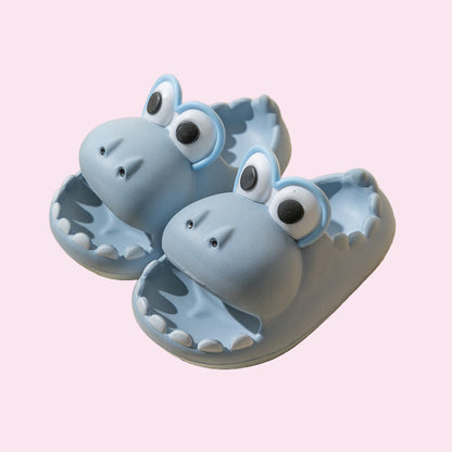 Kids Dinosaur Slippers – Warm, Fun, and Non-Slip Indoor Shoes