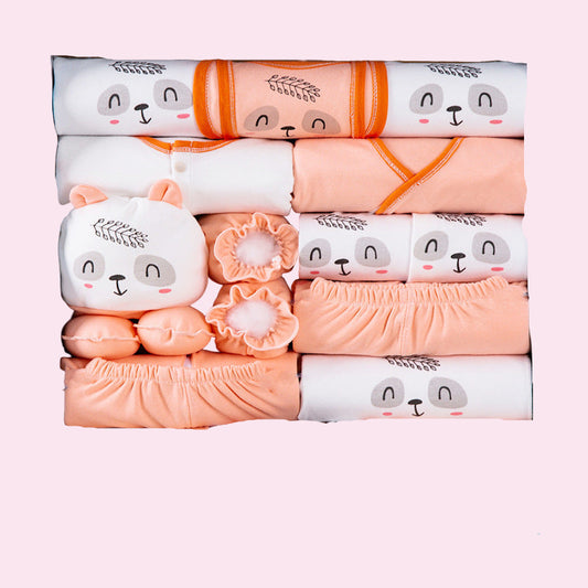 Newborn Essentials: Adorable Cotton Baby Clothes Gift Box Set - Perfect for New Arrivals!