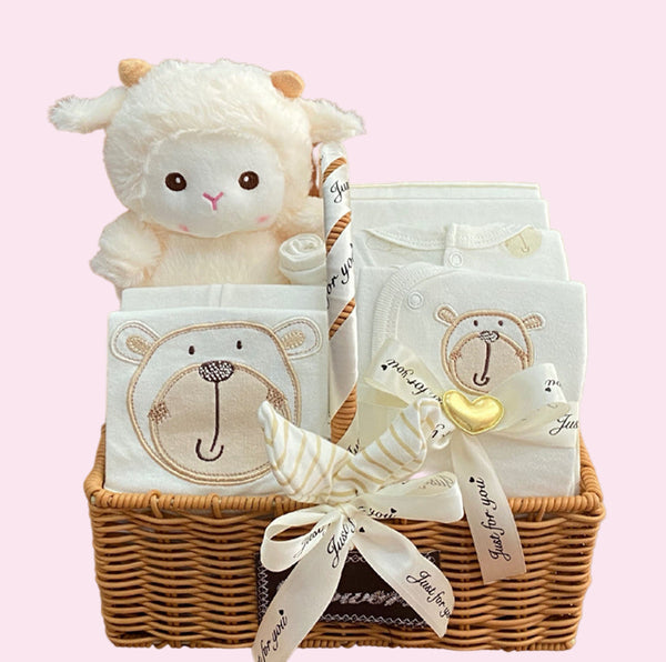 Newborn Boy Baby Clothes Set Gift Box Autumn And Winter