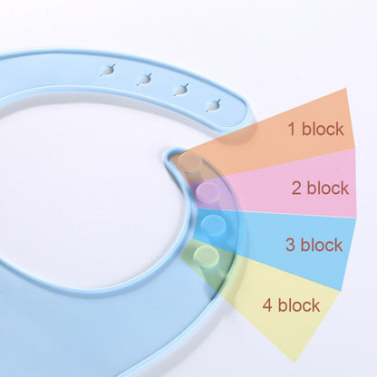 Baby Silicone Feeding Bib – Waterproof Meal Bib with Food Catcher Pocket