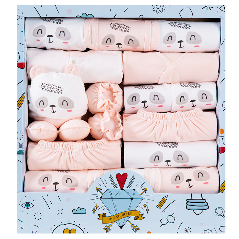 Newborn Essentials: Adorable Cotton Baby Clothes Gift Box Set - Perfect for New Arrivals!