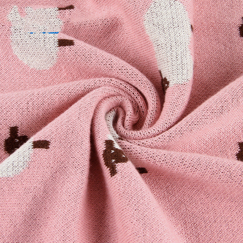 Baby Sheepskin Blanket – Windproof and Ultra-Soft Stroller Cover for All Seasons