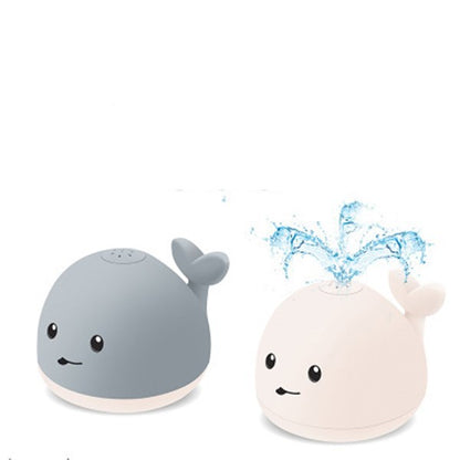 Baby Whale Bath Toy – Floating Sprinkler with LED Lights & Music