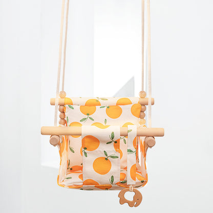 Cotton Canvas Baby Swing Chair – Indoor and Outdoor Hanging Seat for Babies