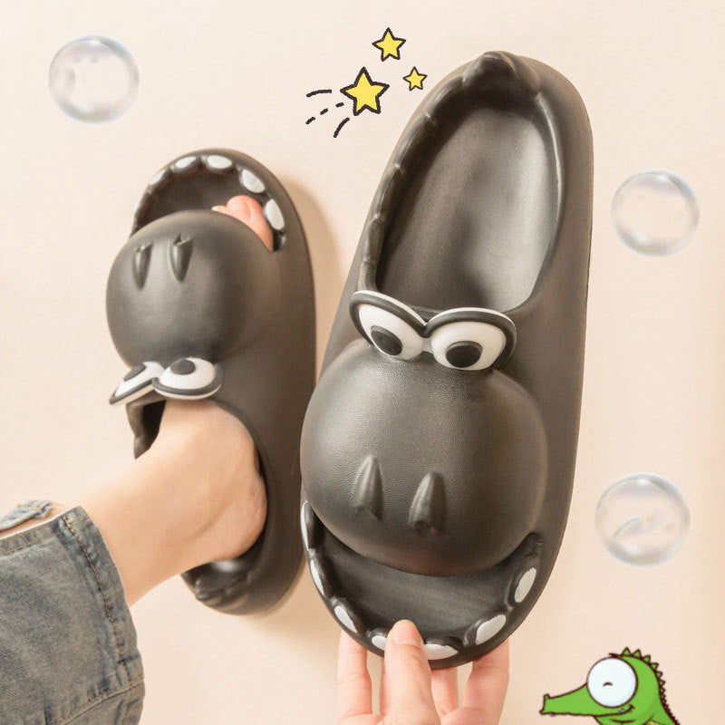 Kids Dinosaur Slippers – Warm, Fun, and Non-Slip Indoor Shoes