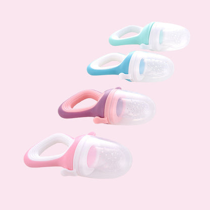 Baby Teething Toy – Safe Silicone Bite Ring for Soothing Sore Gums