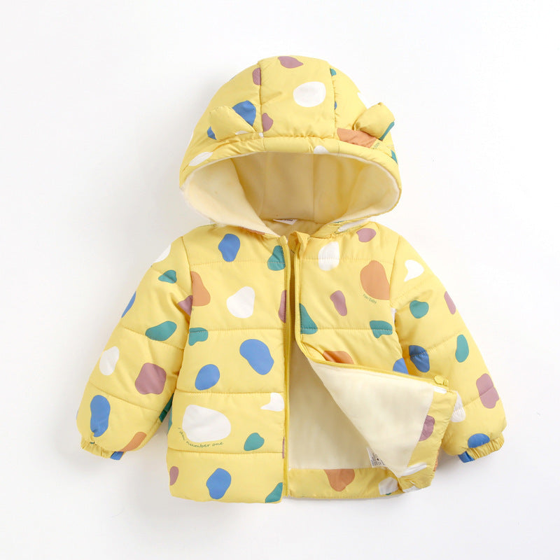 Cozy 3-in-1 Down Padded Jacket for Babies - Stay Warm & Stylish This Winter!