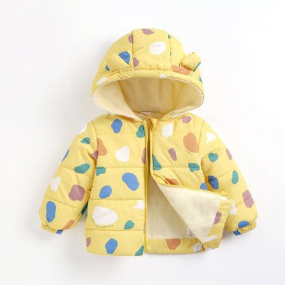 Cozy 3-in-1 Down Padded Jacket for Babies - Stay Warm & Stylish This Winter!