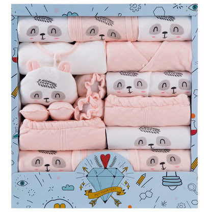 Newborn Essentials: Adorable Cotton Baby Clothes Gift Box Set - Perfect for New Arrivals!