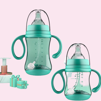 Baby Feeding Silicone Bottle – Safe, Anti-Colic, and Easy to Clean