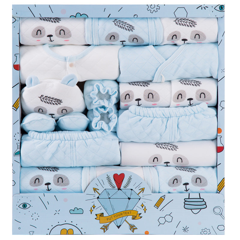 Newborn Essentials: Adorable Cotton Baby Clothes Gift Box Set - Perfect for New Arrivals!