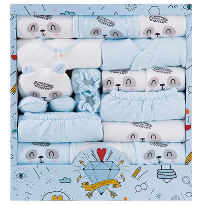 Newborn Essentials: Adorable Cotton Baby Clothes Gift Box Set - Perfect for New Arrivals!