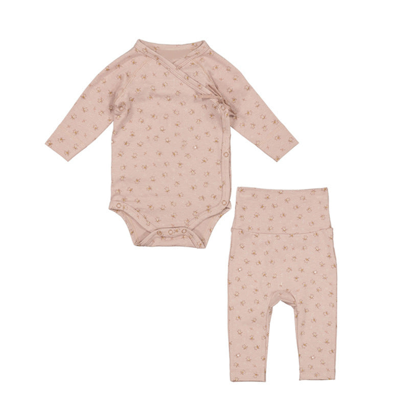 Cute & Comfy 3-Pack Baby Cotton Printed Rompers - Perfect for Climbing Adventures!