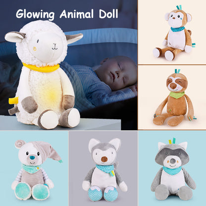 Fashion Baby Doll Comfort Lamp Toy – Soft Glow Plush Toy for Nighttime Comfort