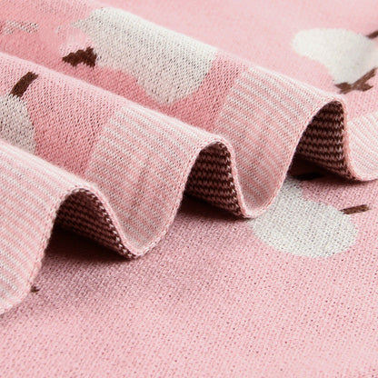 Baby Sheepskin Blanket – Windproof and Ultra-Soft Stroller Cover for All Seasons