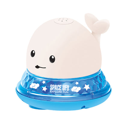 Baby Whale Bath Toy – Floating Sprinkler with LED Lights & Music