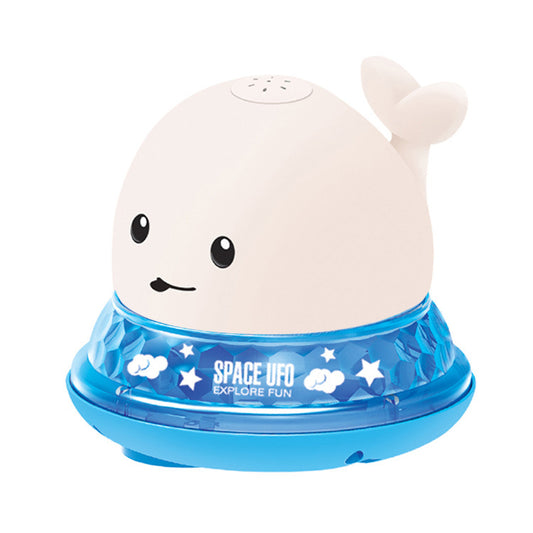 Baby Whale Bath Toy – Floating Sprinkler with LED Lights & Music