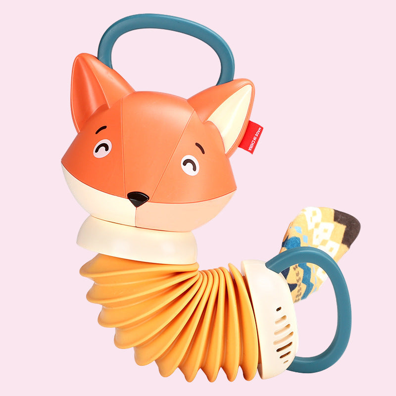 Fox Accordion Baby Early Education Simulation Musical Instrument Toys