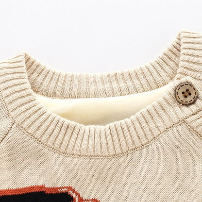 Thickened Newborn Crawling Clothes – Soft and Warm Baby Outfit