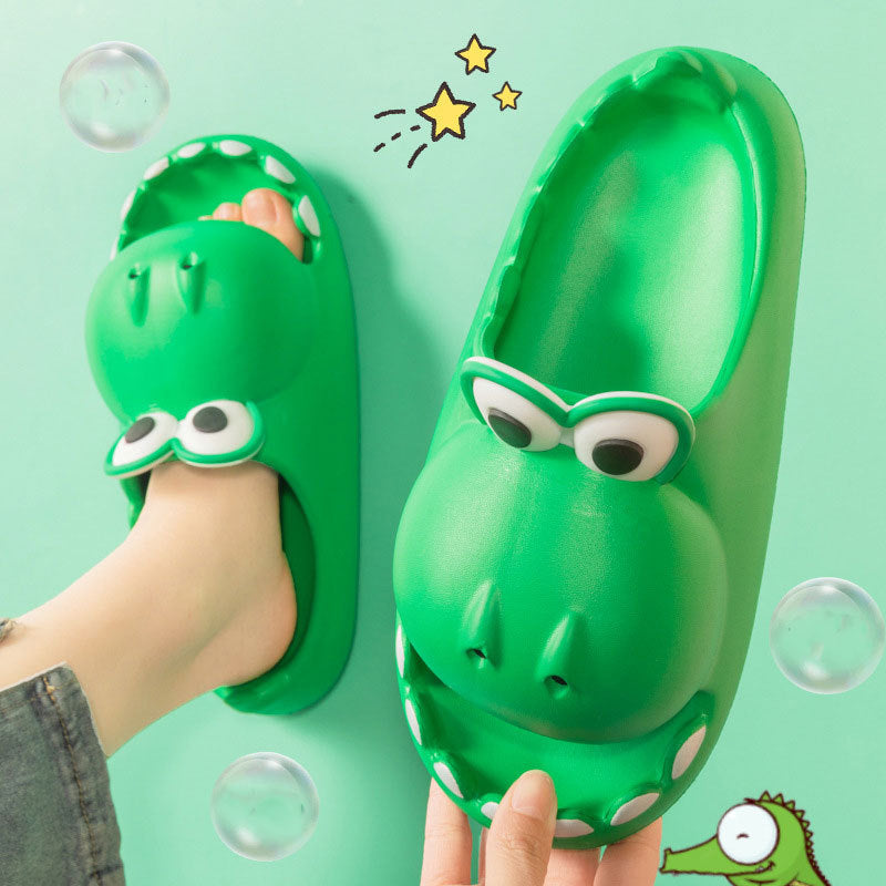 Kids Dinosaur Slippers – Warm, Fun, and Non-Slip Indoor Shoes