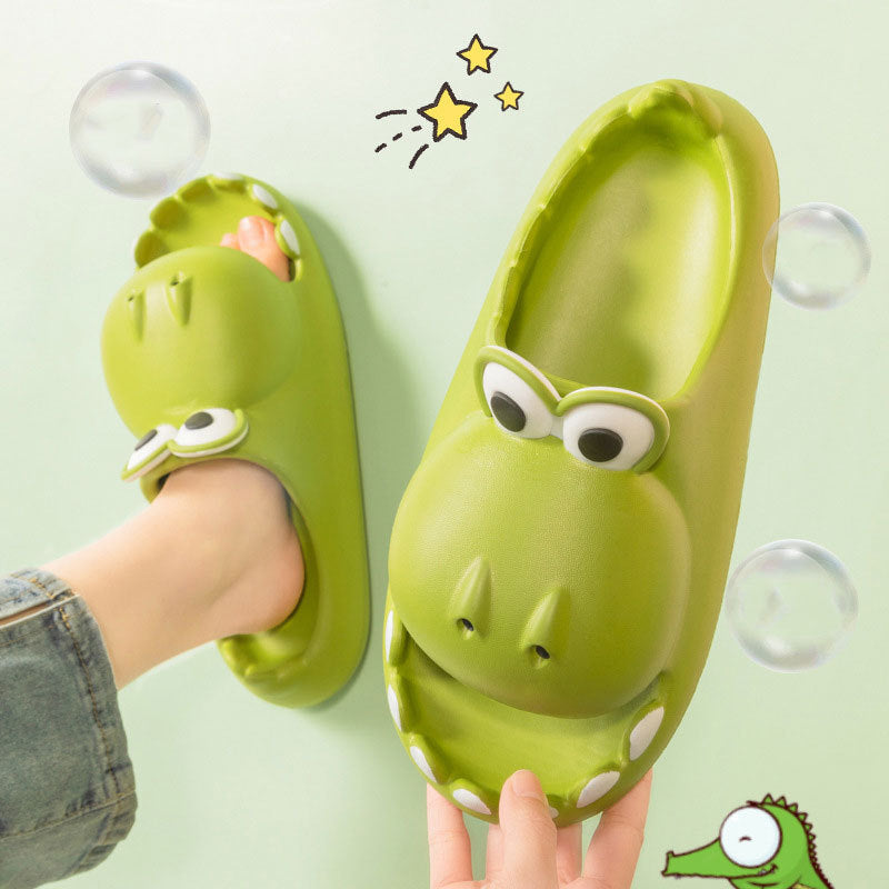 Kids Dinosaur Slippers – Warm, Fun, and Non-Slip Indoor Shoes