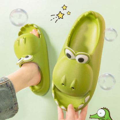 Kids Dinosaur Slippers – Warm, Fun, and Non-Slip Indoor Shoes