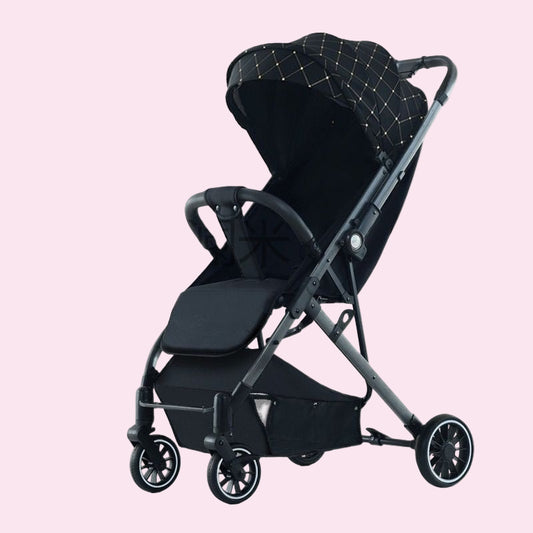 Ultra-Light Pull Rod Baby Stroller – Compact, Foldable, and Perfect for Summer