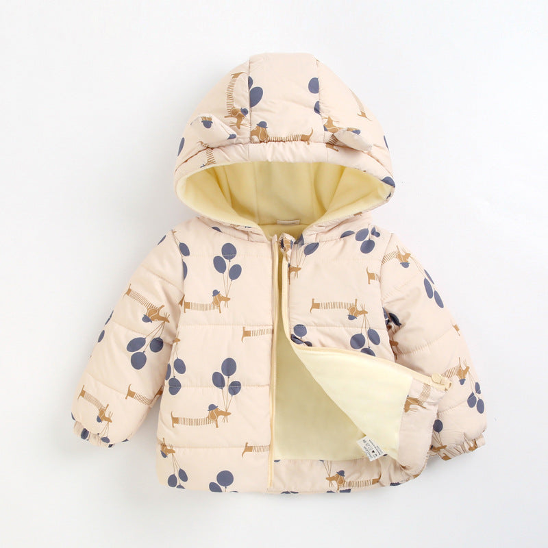 Cozy 3-in-1 Down Padded Jacket for Babies - Stay Warm & Stylish This Winter!