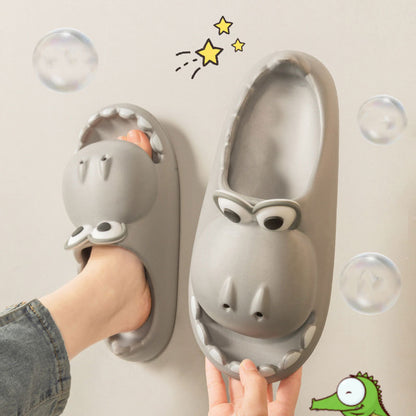 Kids Dinosaur Slippers – Warm, Fun, and Non-Slip Indoor Shoes