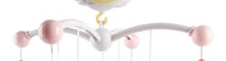 Baby Crib Mobile with Music & Projection – Rotating Rattle Toy Holder for Newborns
