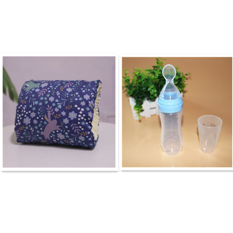 Adjustable Baby Nursing Arm Pillow – Washable Cotton Cushion for Comfortable Breastfeeding